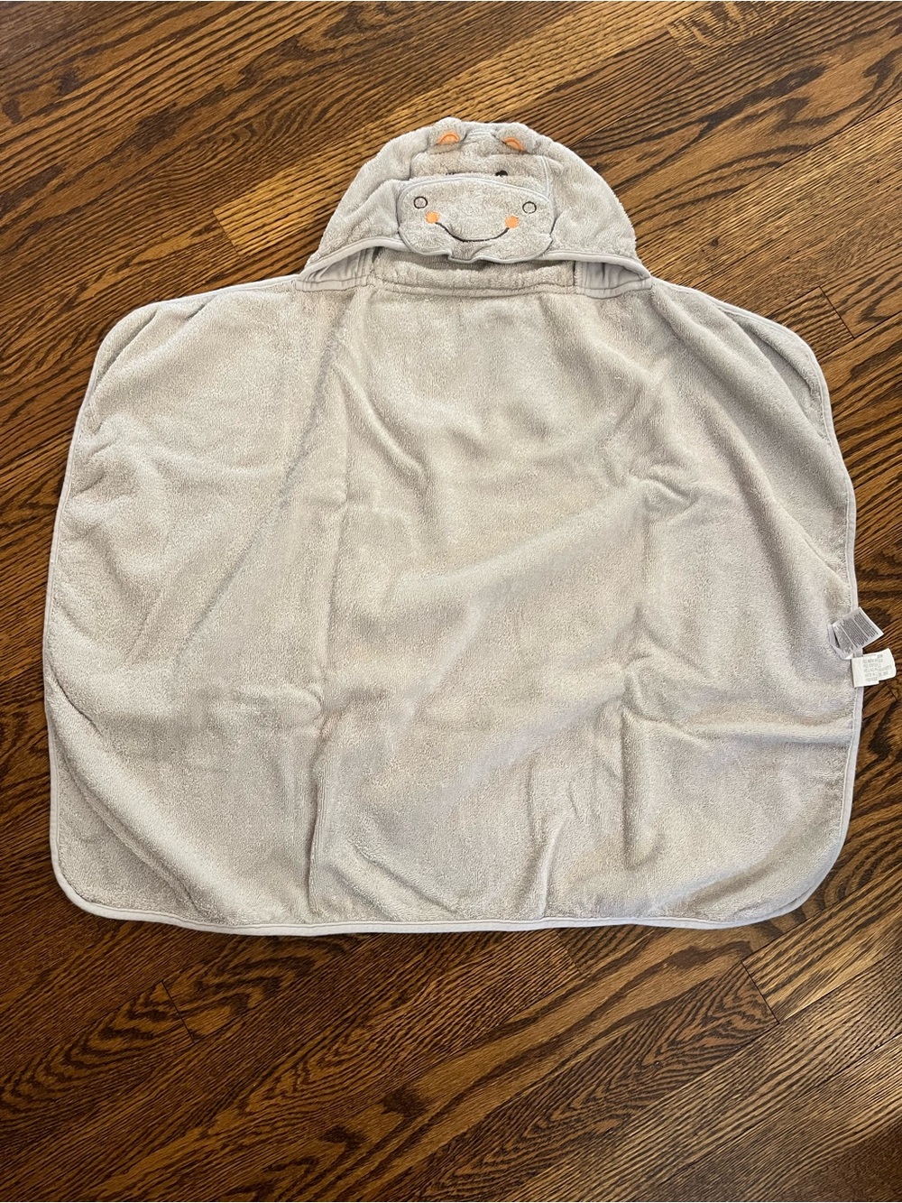 Baby Hooded Hippo Towel